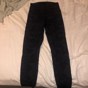 Incognito Camo Multi Grey Lululemon Wunder Under